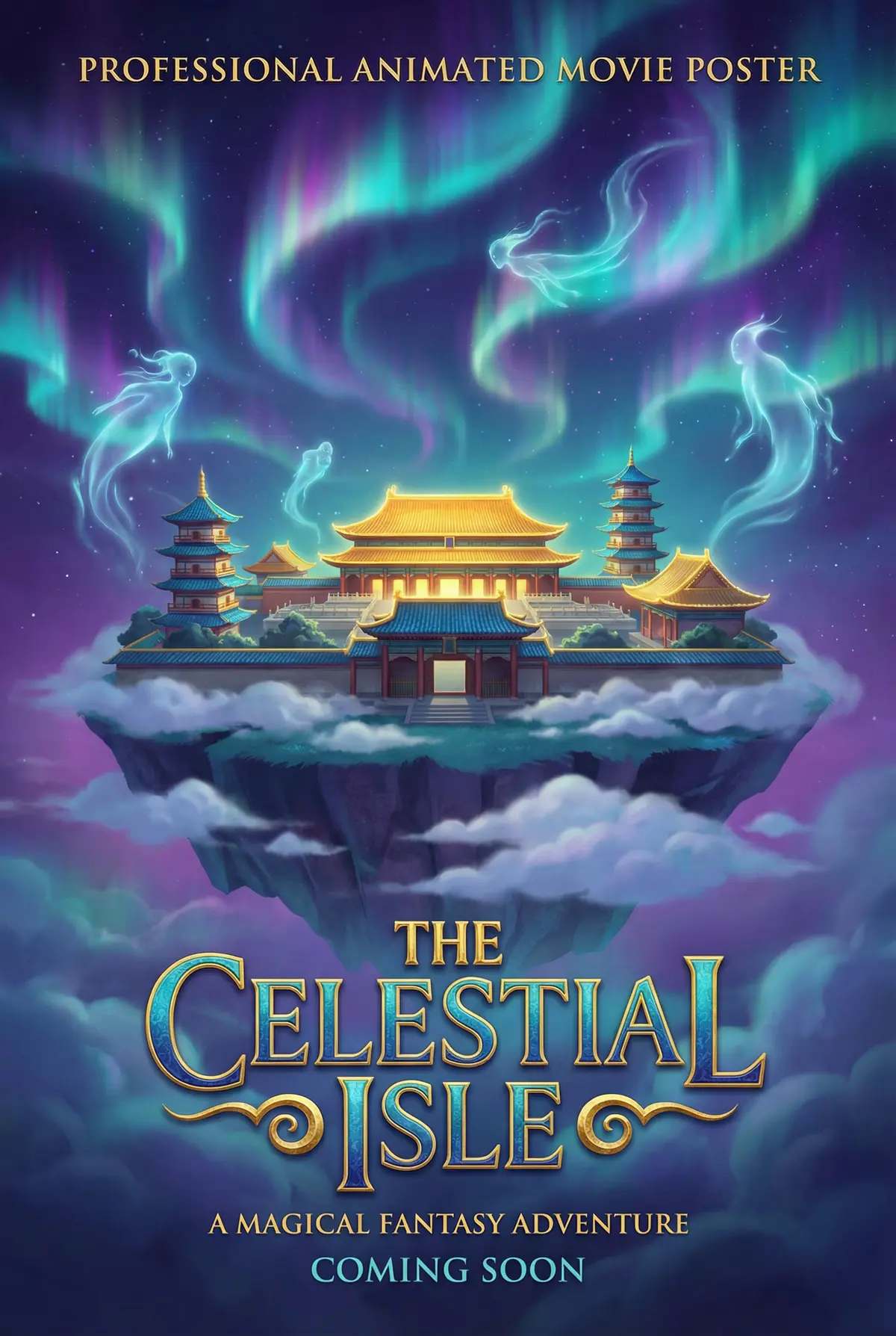 麻豆传媒 出品动画奇幻片《灵境传说》电影海报